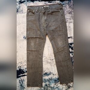 LL Bean Gray Jeans 32x32
